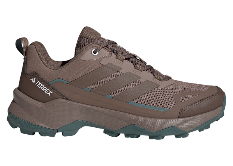 Pre-owned Adidas Originals Terrex Skychaser Ax5 (women's) Sneakers In Trace Brown/earth Strata/preloved Teal