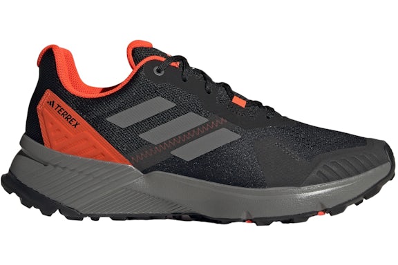 adidas Terrex Soulstride Trail Core Negro Gris Rojo Solar