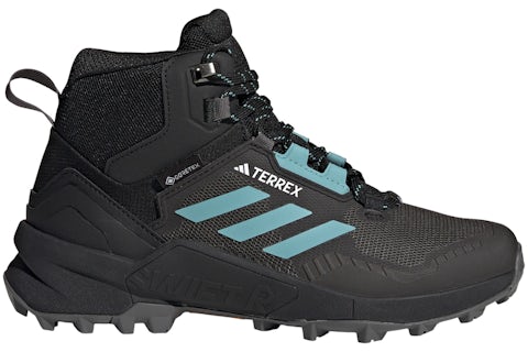adidas Terrex Swift R3 Mid Gore-Tex Core Black Mint Ton Grey