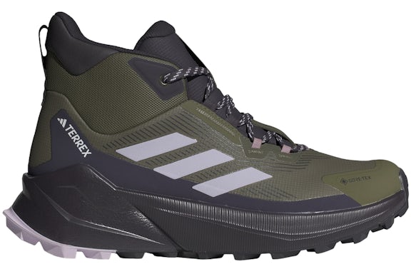 adidas Terrex Trailmaker 2.0 Gore-Tex Oliv Strata Silber Dawn Aurora Schwarz (Damen)