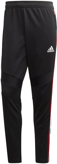adidas Tiro 19 Training Pants Black/Power Red/White/Collegiate Green ...