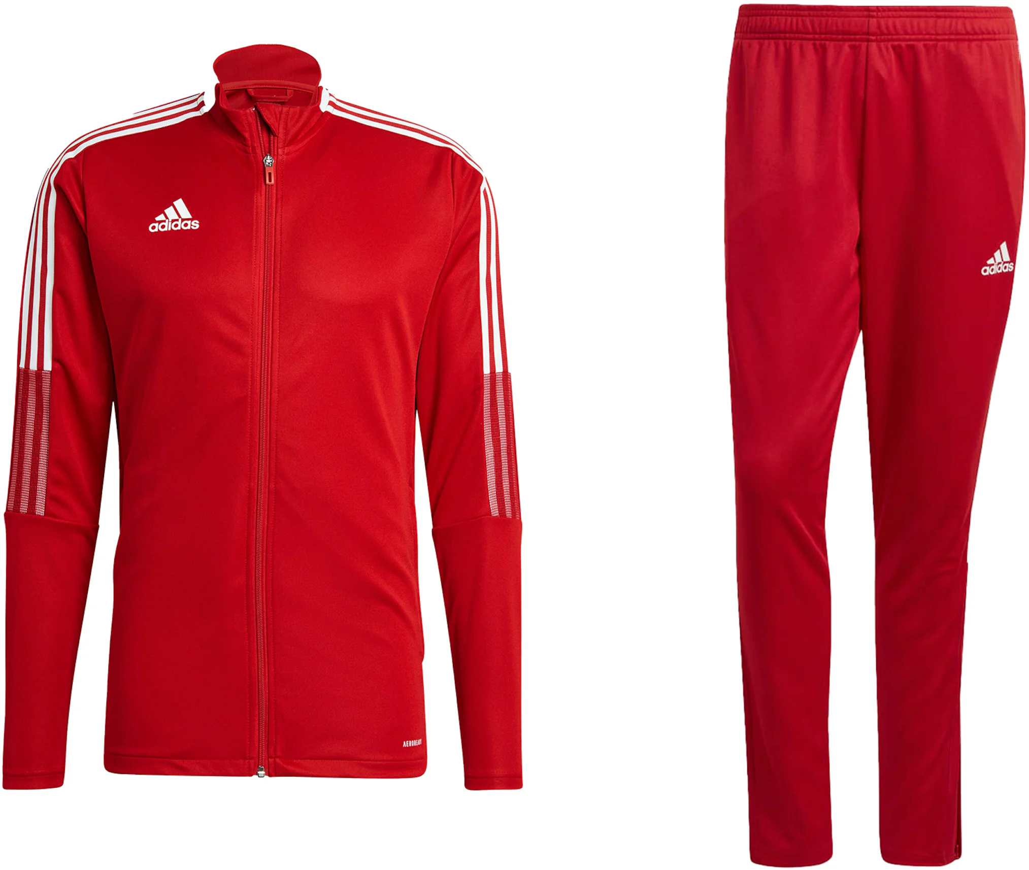adidas Tiro 21 Track Men's Jacket - Power Red - Soccer Shop USA