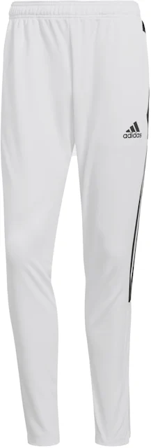 MEN TIRO 21 TRACK PANTS. Grey & White