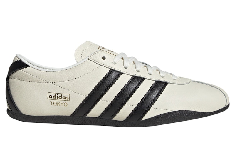 adidas Tokyo Off White Core Black Gold Metallic (Women's