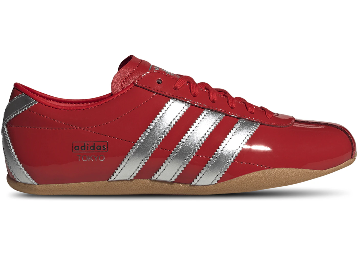 adidas Tokyo Patent Red Silver Metallic (Women's) - JQ0596 - US adidas Tokyo Patent Red Silver Metallic (Women's) - JQ0596 - US
