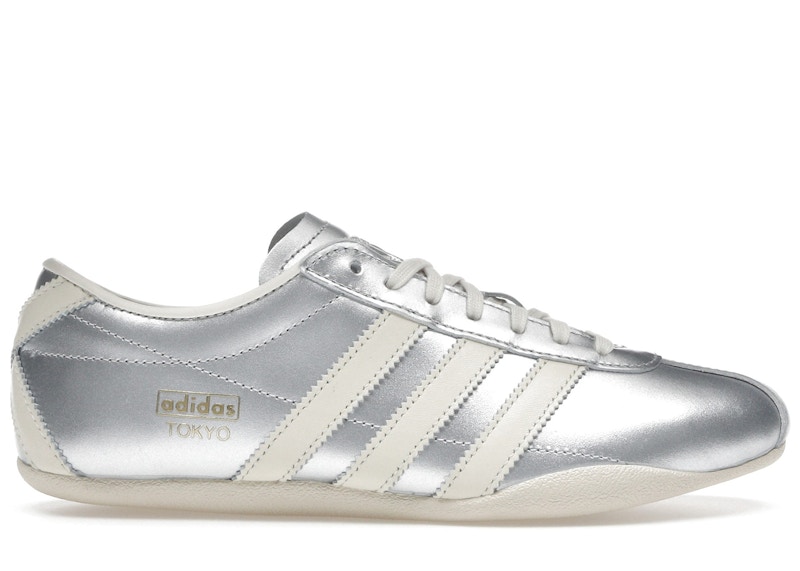 adidas Tokyo Silver Metallic Cream White (Women's) - JQ0593 - US