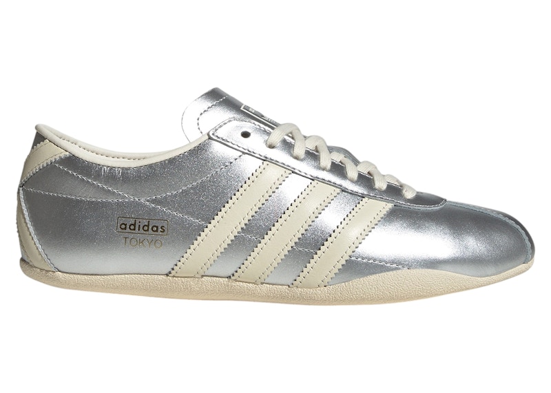 adidas Tokyo Silver Metallic Cream White (Women's) - JQ0593 - US