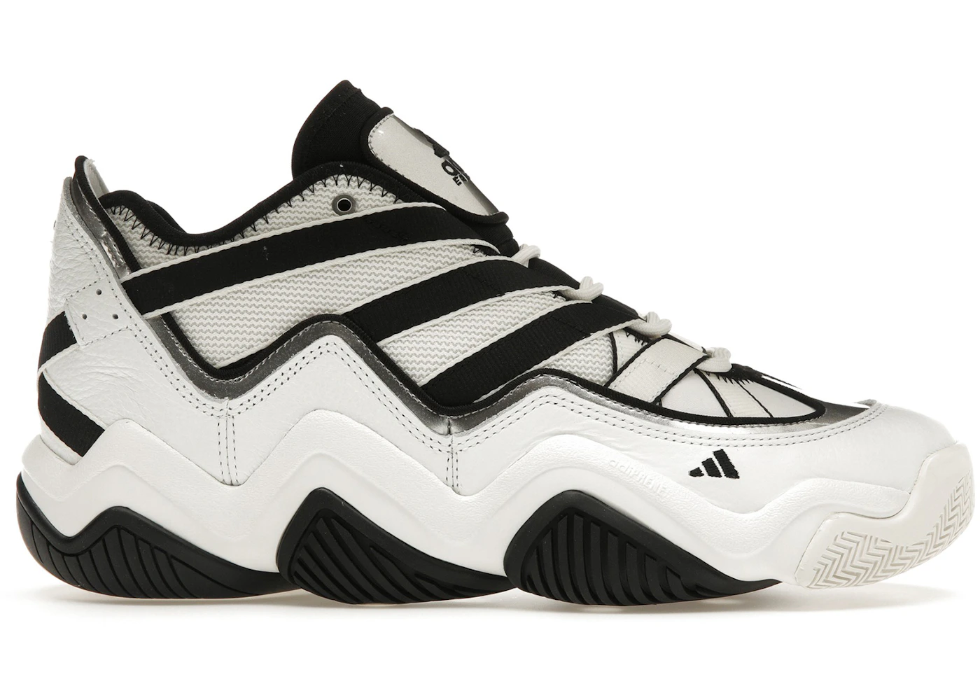 adidas Top Ten 2010 White Black Men's - HR0099 - US adidas Top Ten 2010 White Black Men's - HR0099 - US