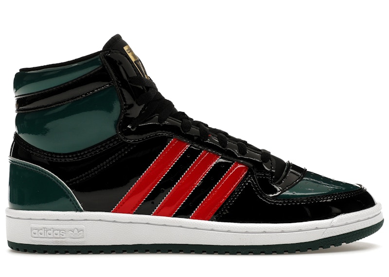 adidas shoes high tops red and black