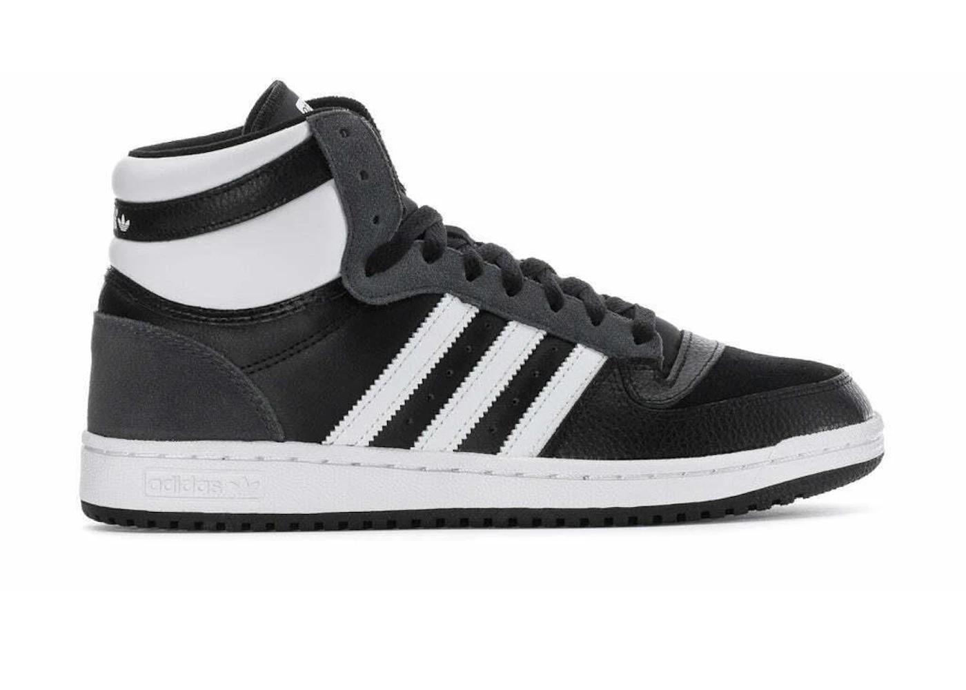 Adidas top ten hi sleek schwarz Clearance