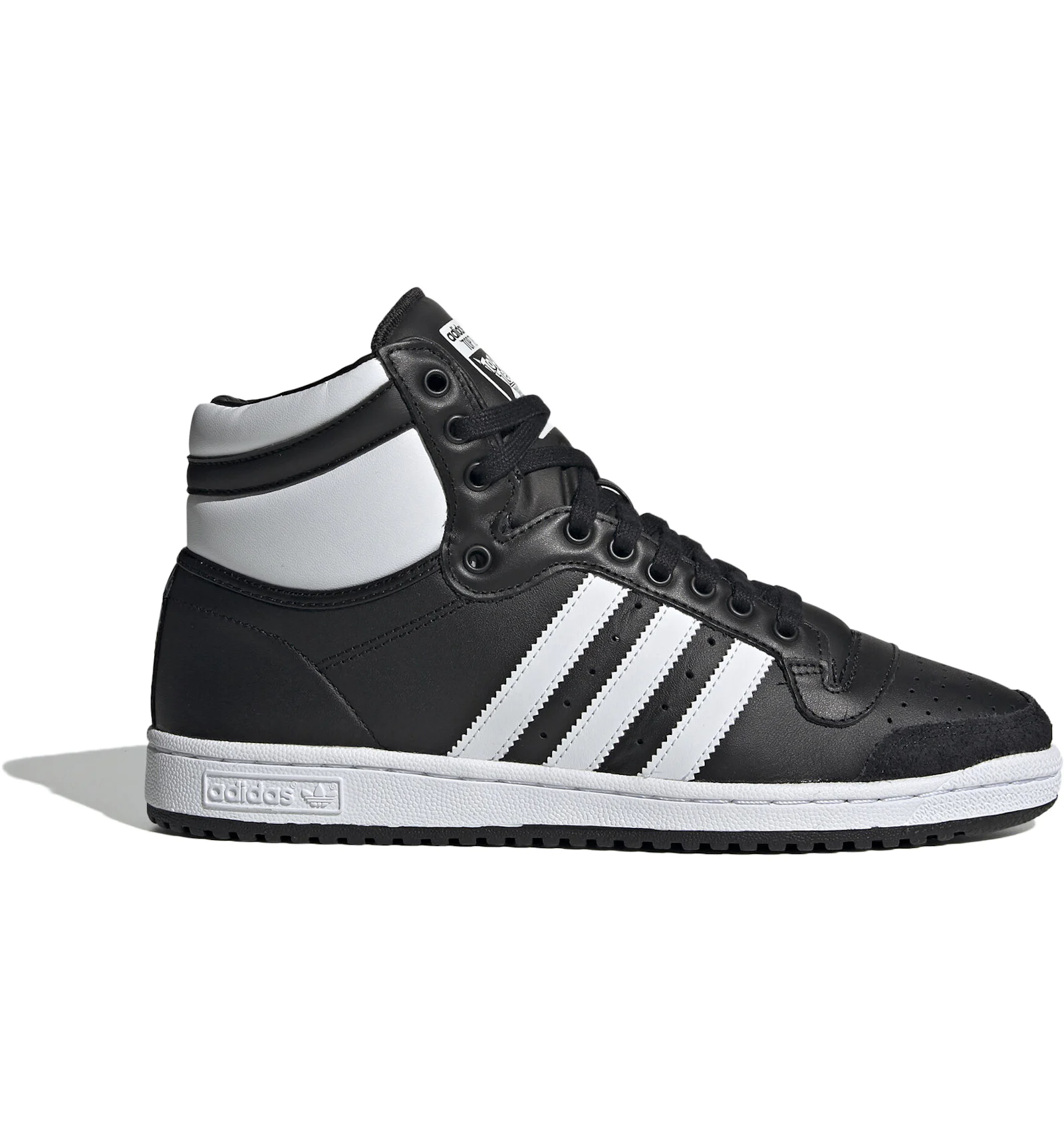 Adidas top ten hi black Clearance