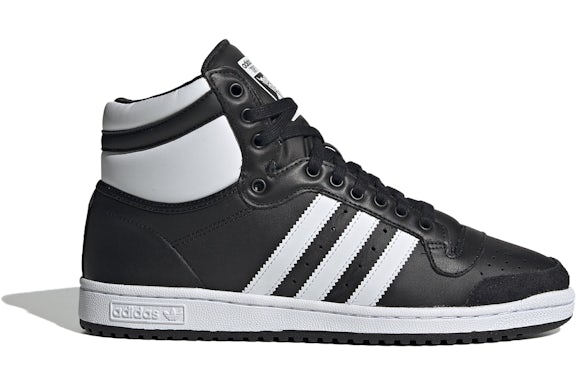 adidas Top Ten Hi Negro Blanco