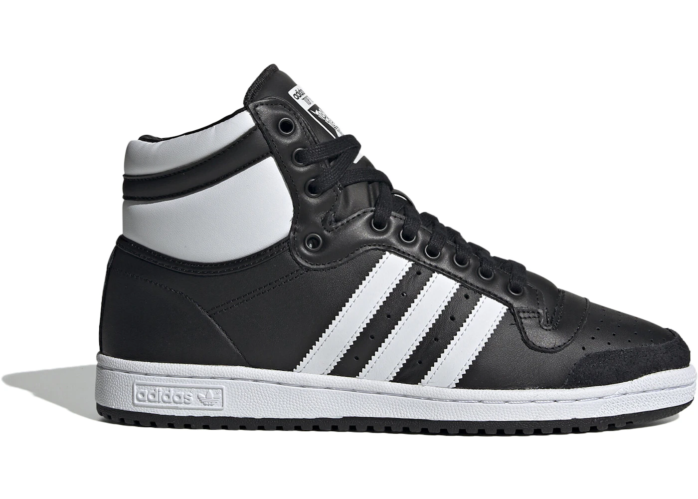 Black white high top adidas Clearance