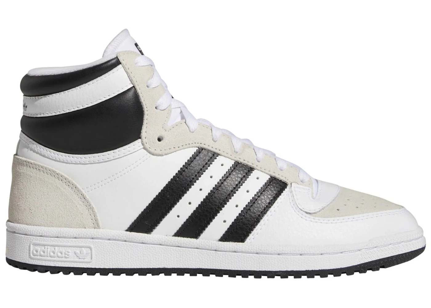 adidas Top Ten Hi White Black Taupe Men's - GX0741 - US