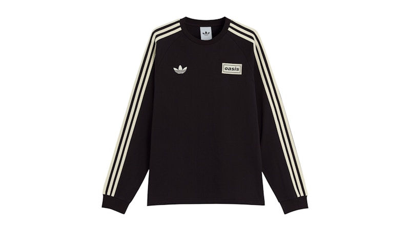 adidas x Oasis Tour 3-Stripes Longsleeve Tee Black メンズ - SS25 - JP