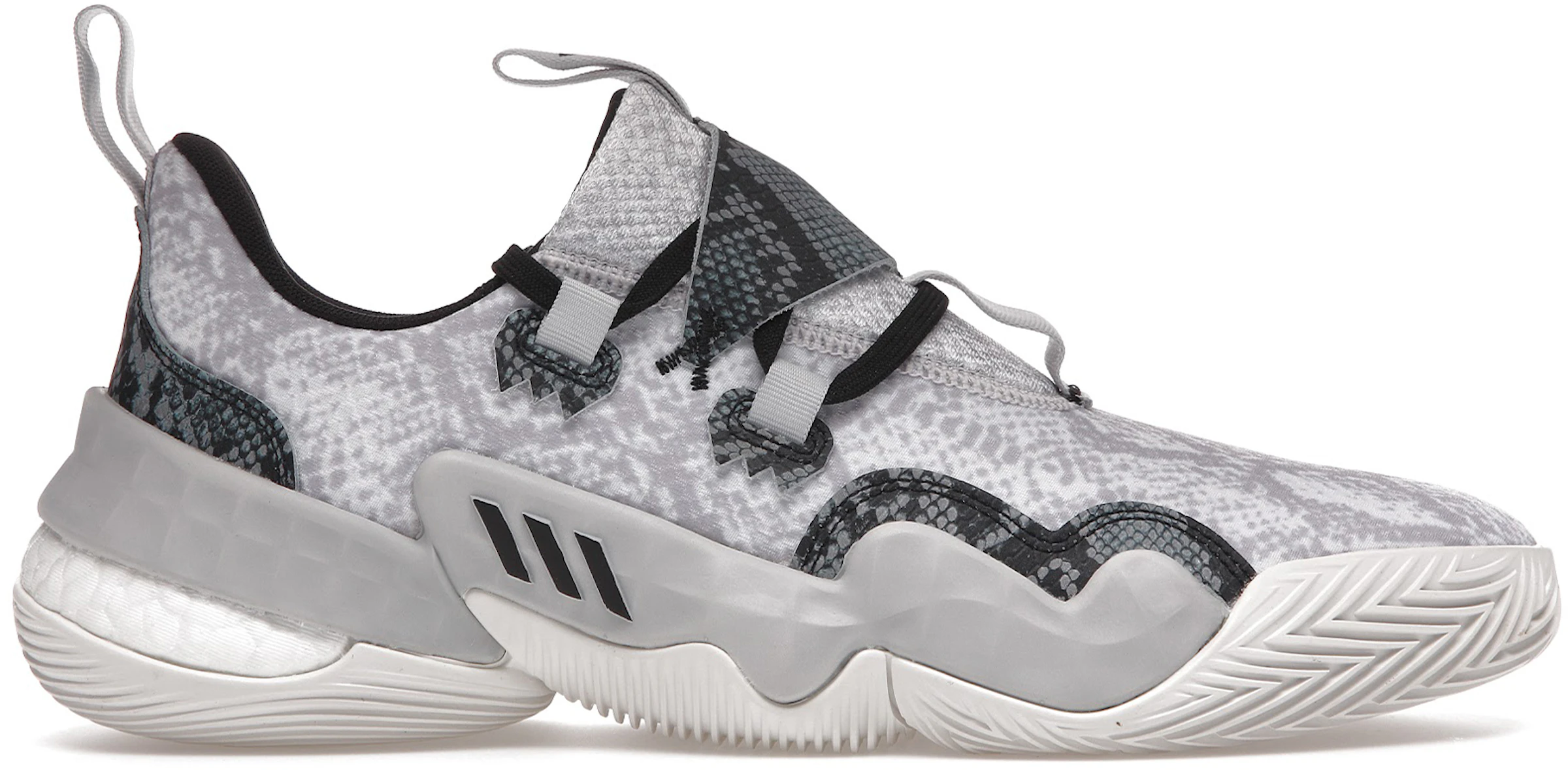 adidas Trae Young 1 Light Solid Grey Snakeskin - H67753 - US