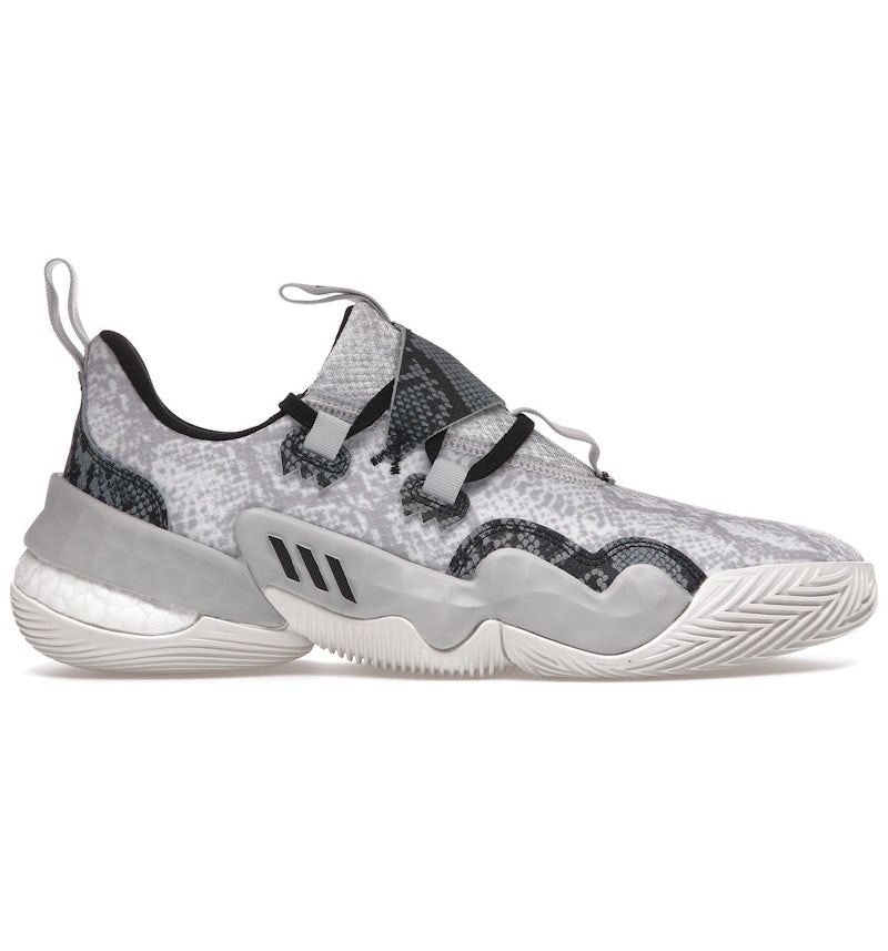 adidas Trae Young Light Solid Grey Snakeskin Men's H67753 US