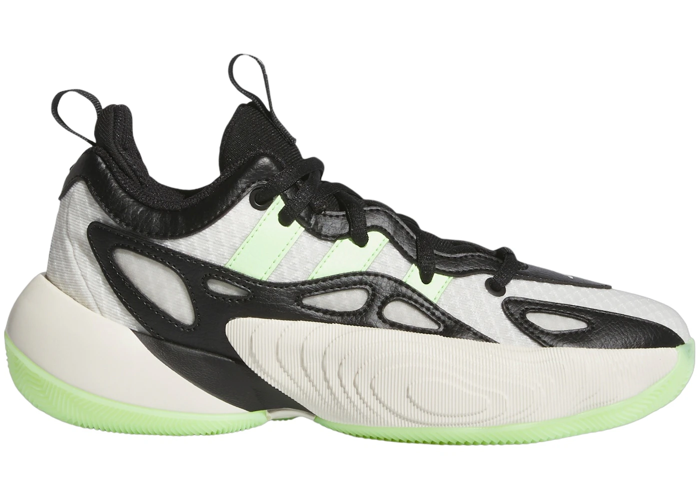 adidas Trae Young Unlimited Cloud White Green Spark Off White