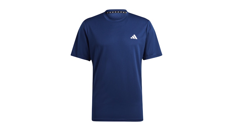 adidas Train Essentials Tee Dark Blue White