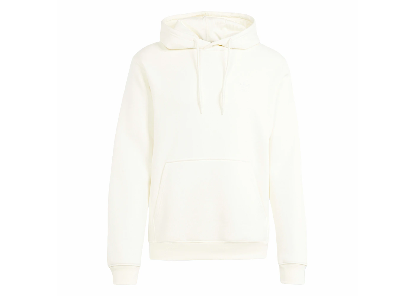 adidas Trefoil Essentials Hoodie Ivory Men's SS24 US