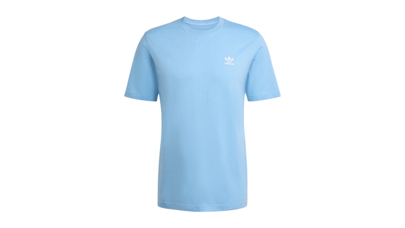 adidas Trefoil Essentials Tee Ash Blue