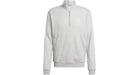adidas Trefoil Essentials Waffle 1/Zip Sweatshirt Medium Grey Heather