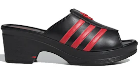adidas Trefoil Mules Lotta Volkova Black Red (Women's)