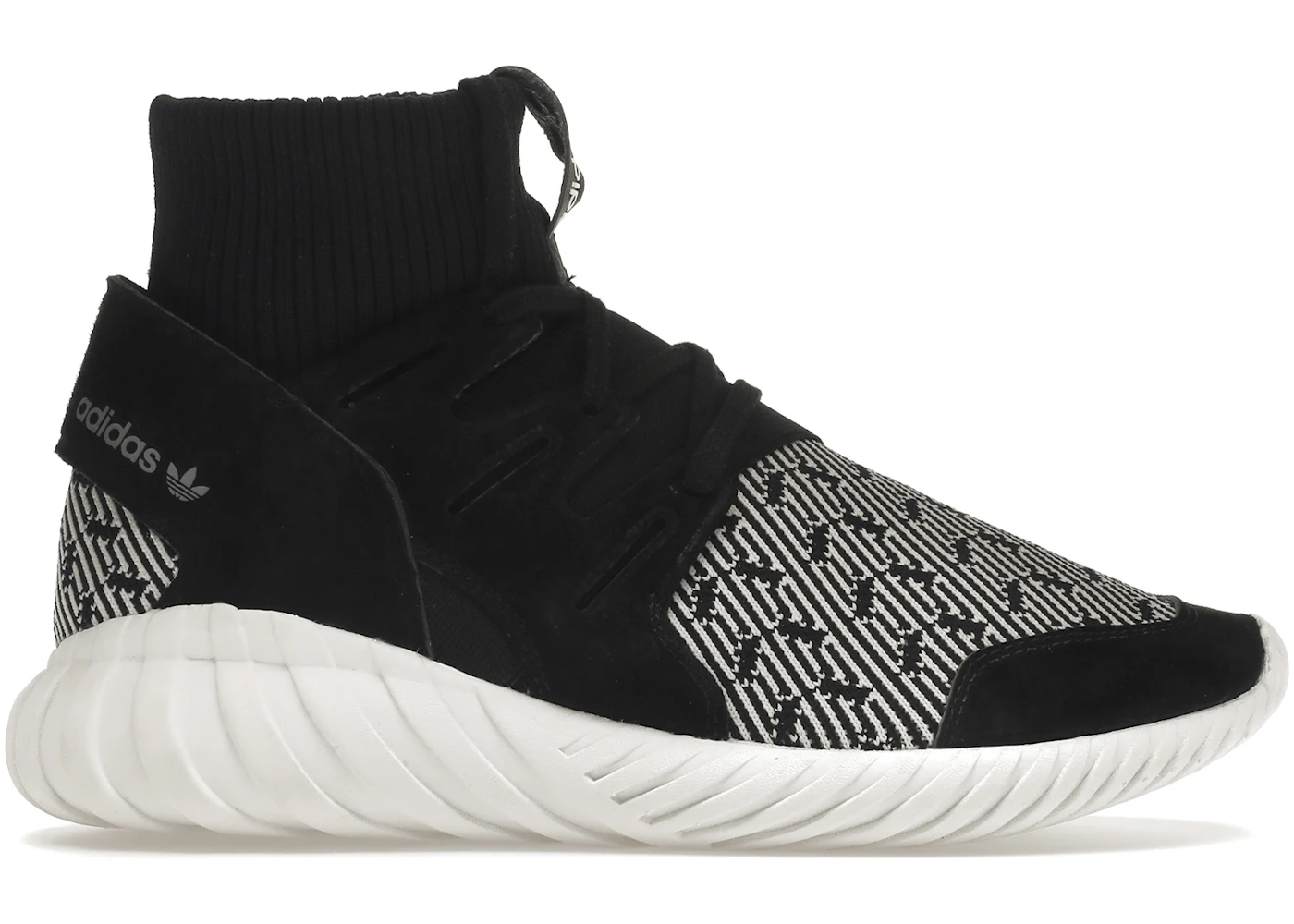 Adidas tubular doom black and white Clearance