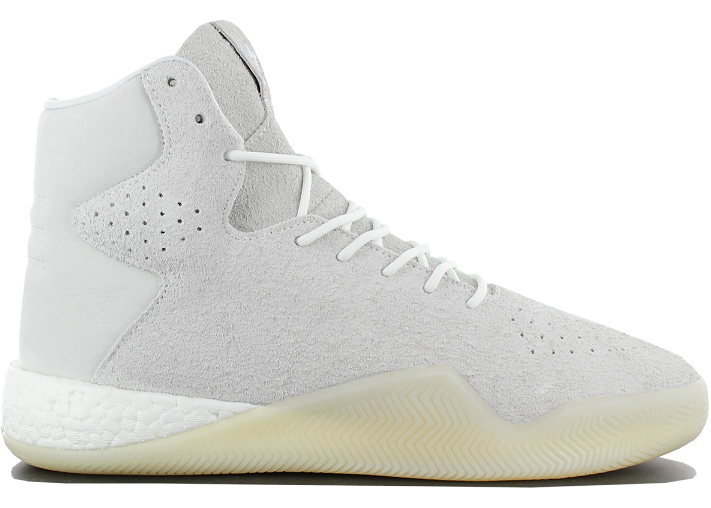 adidas Tubular Instinct Hairy Suede White Men s BB8947 US