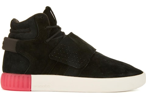 adidas Tubular Invader Strap Core Black Shock Pink Women s B39365 US