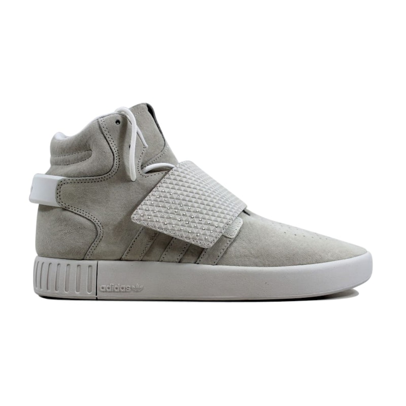 adidas Tubular Invader Strap Flat White Men s BB5038 US