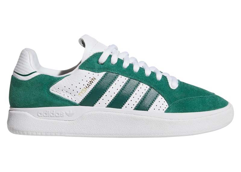 adidas Tyshawn Low Collegiate Green White - JQ1138