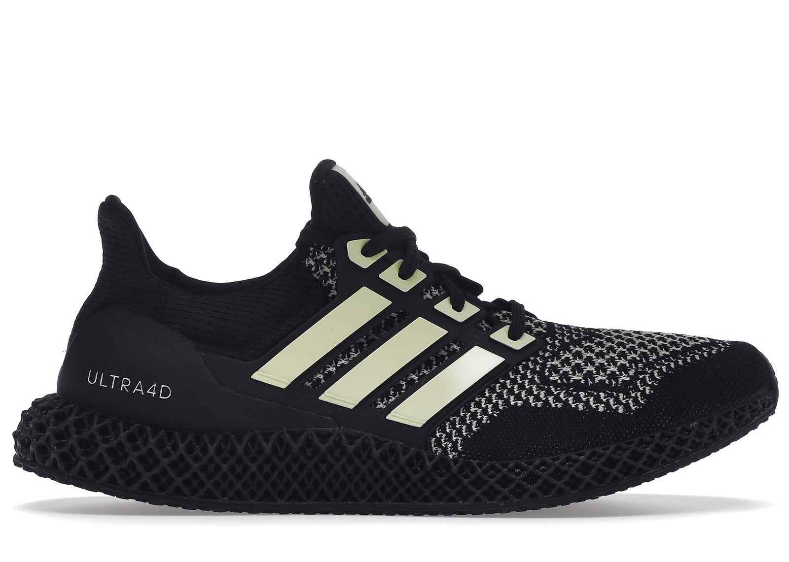 adidas Ultra 4D Black Almost Lime