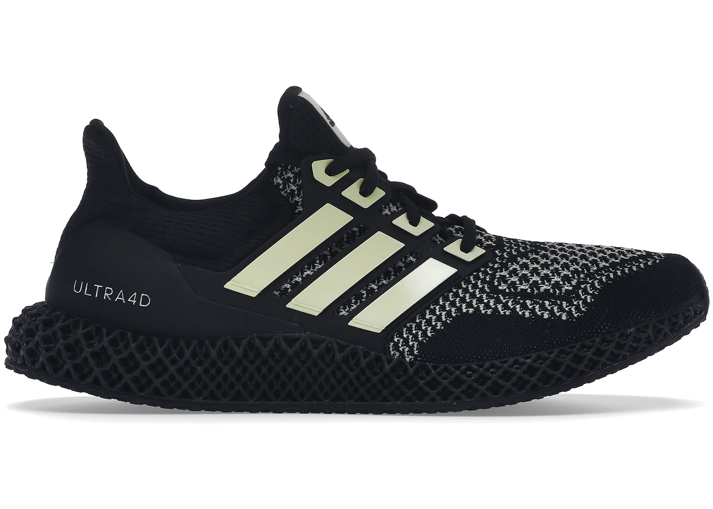 adidas Ultra 4D Black Almost Lime Men's - GZ4499 - US