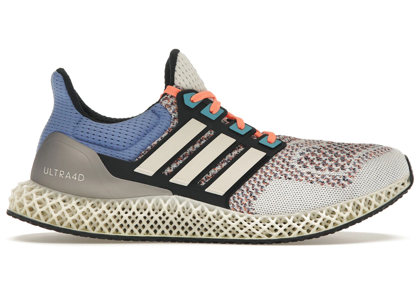 adidas Ultra 4D Tiza Azul Fusión Anaranjado Hombre HP9735 US