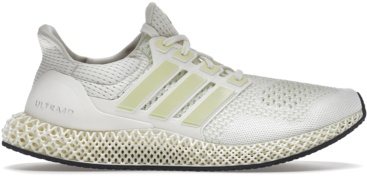 adidas Ultra 4D Core White Almost Lime Men's - GX6366 - US