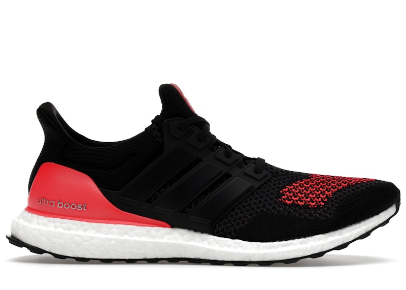 ラッコアラ adidas Ultra Boost 1.0 Black Lucid Red Men's - JQ2272 - US