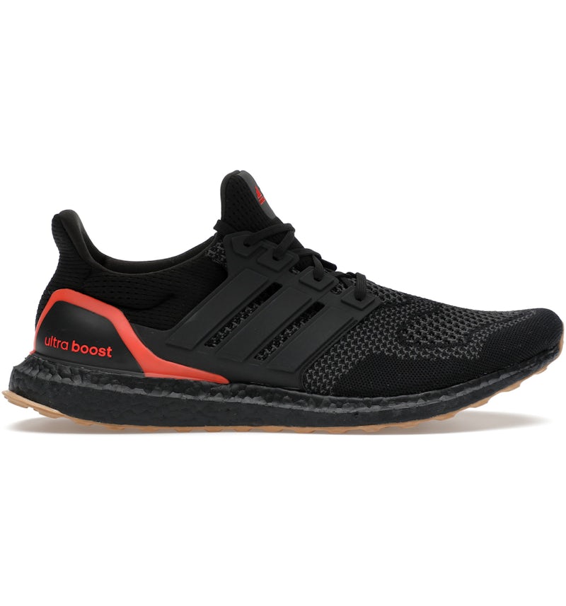 adidas Ultra Boost Black Solar Red Gum Men's IF1911 US