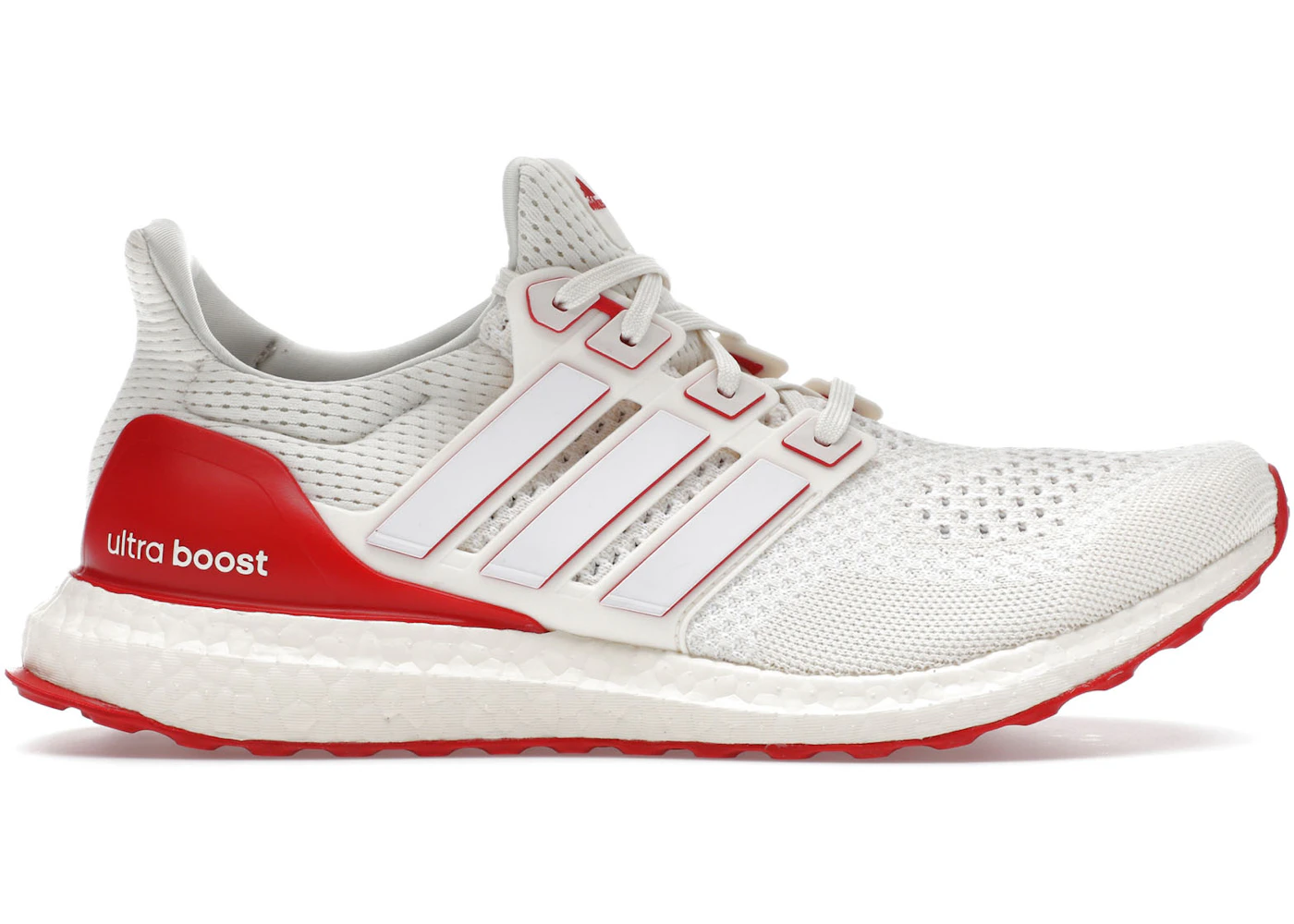 adidas Ultra Boost 1.0 Chalk White Scarlet Men's - JR3149 - US adidas Ultra Boost 1.0 Chalk White Scarlet Men's - JR3149 - US