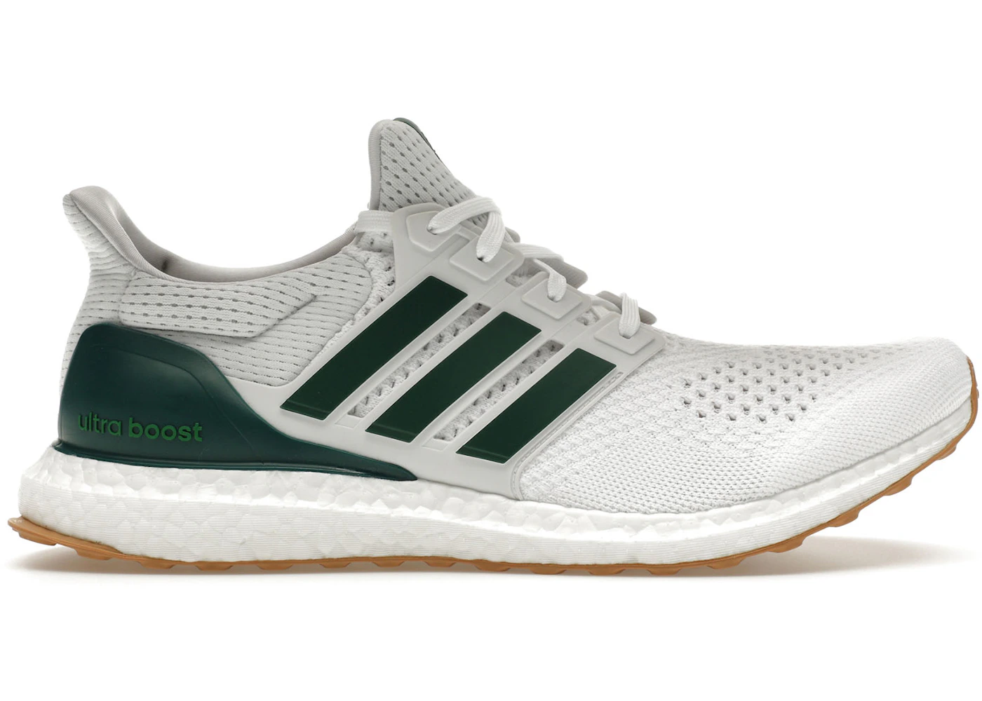 adidas Ultra Boost 1.0 Cloud White Collegiate Green Gum Men's - JH6600 - US adidas Ultra Boost 1.0 Cloud White Collegiate Green Gum Men's - JH6600 - US