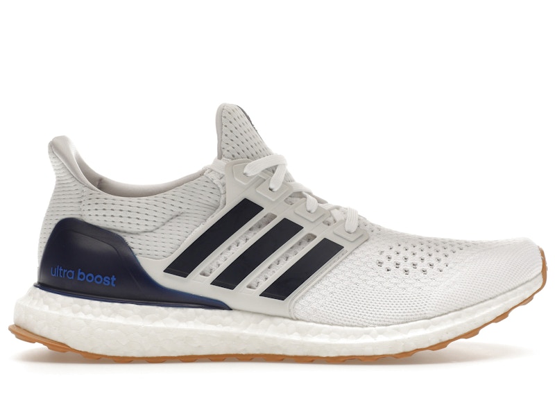adidas Ultra Boost Cloud White Dark Blue Gum Men's JH9183 US