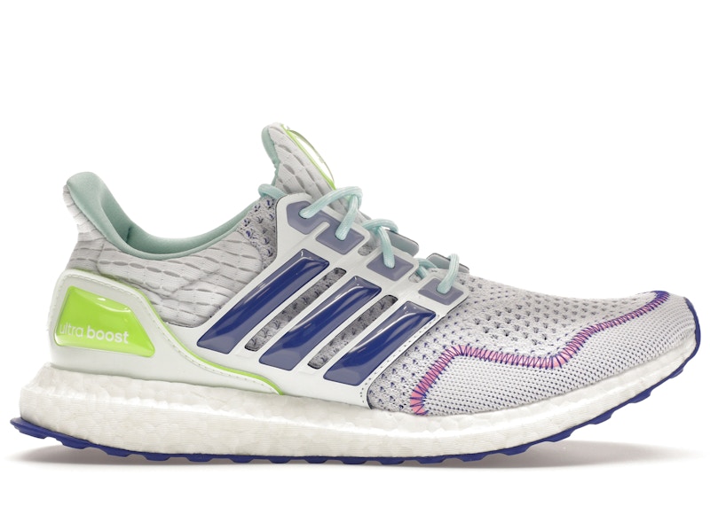 adidas Ultra Boost 1.0 Cloud White Lucid Blue Lucid Lemon Men's - ID0145 -  US