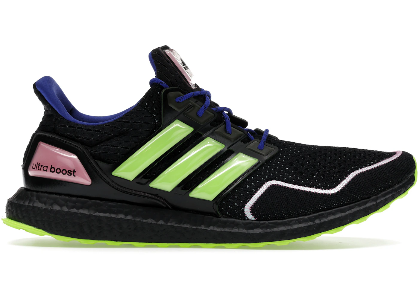 adidas Ultra Boost 1.0 Core Black Lucid Lemon Bliss Pink Men's - ID0144 - US adidas Ultra Boost 1.0 Core Black Lucid Lemon Bliss Pink Men's - ID0144 - US