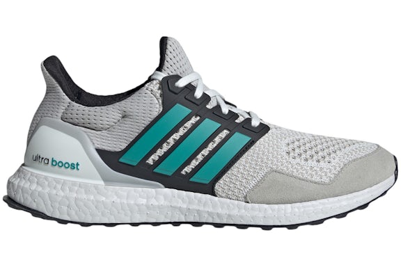 Adidas Ultra Boost 1.0, blanc cristal, gris sarcelle pur, deux