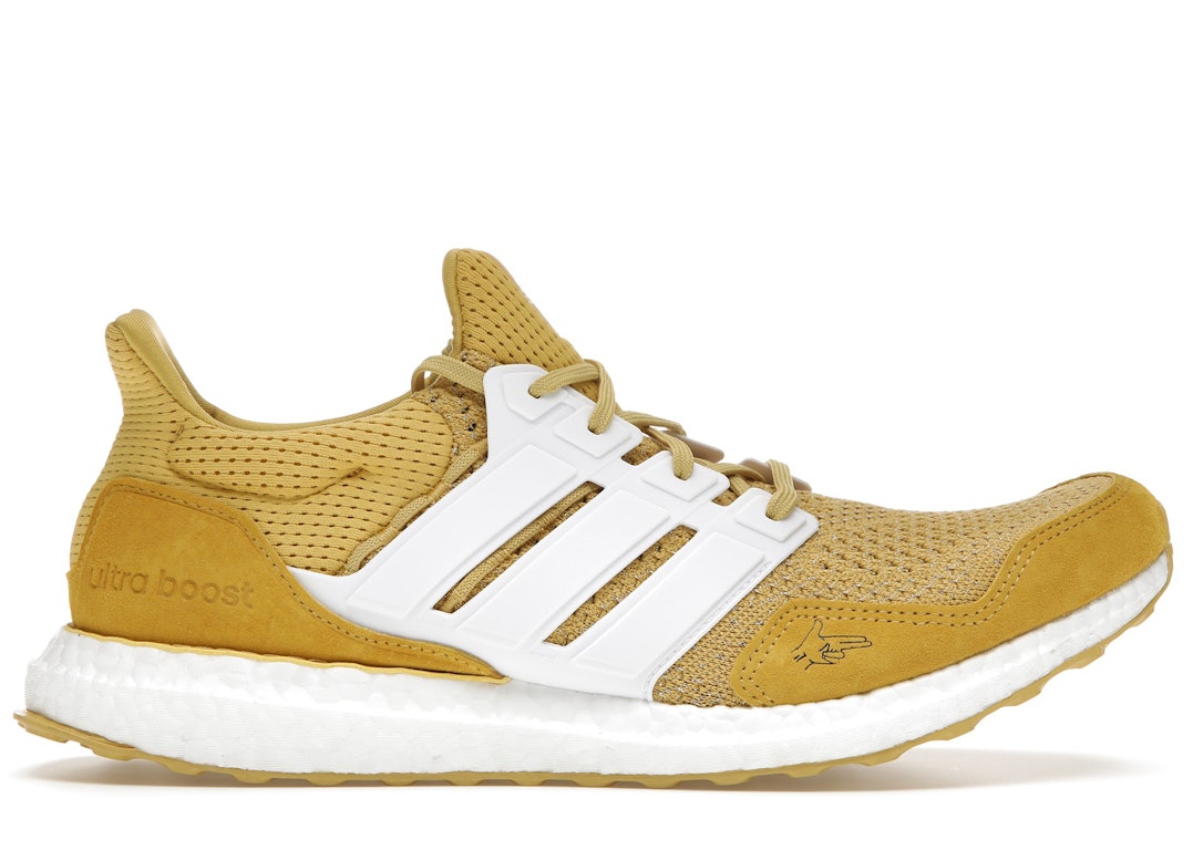 Pre-owned Adidas Originals Adidas Ultra Boost 1.0 Extra Butter Shooter Happy Gilmore In Gold/gold-white
