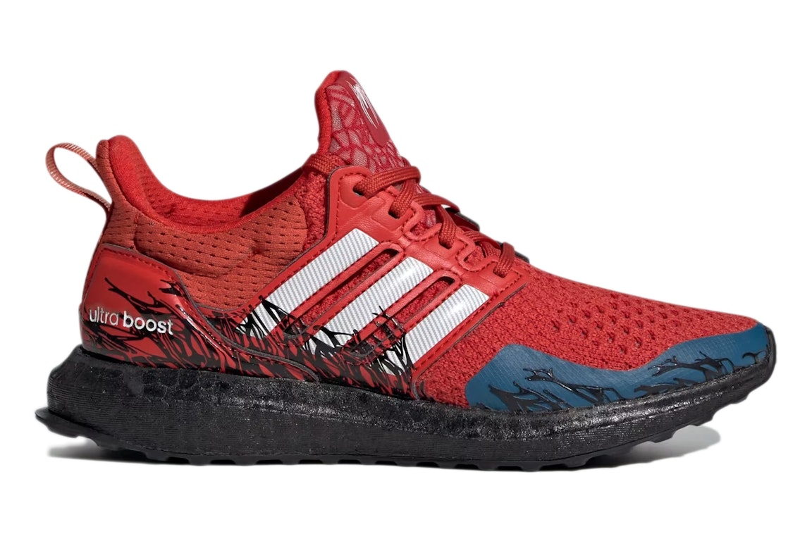 Pre-owned Adidas Originals Adidas Ultra Boost 1.0 Marvel Spider-man 2 (gs) In Vivid Red/cloud White/core Black