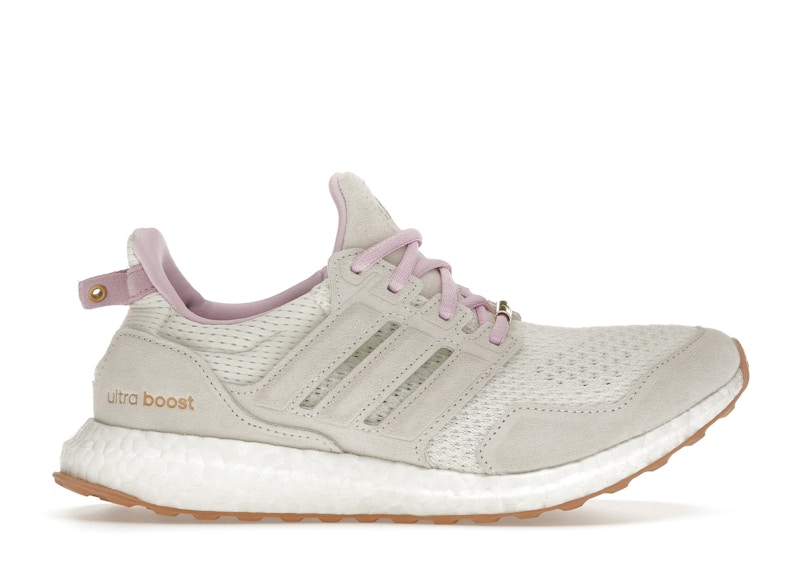 Pre-owned Adidas Originals Ultra Boost 1.0 Pink (women's) Sneakers In Off White/gold Metallic