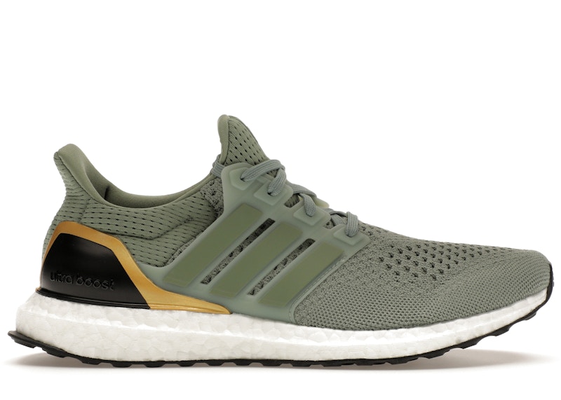 adidas Ultra Boost 1.0 Silver Green Gold Metallic Men s IF5258 US