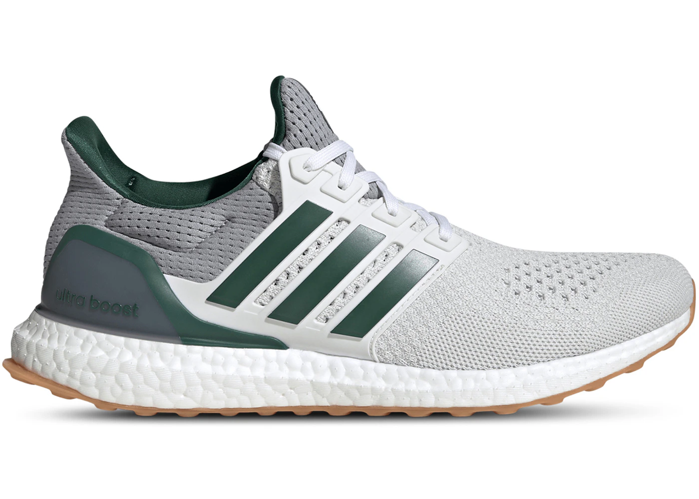 adidas Ultra Boost 1.0 White Collegiate Green Halo Silver