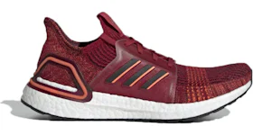 adidas Ultra Boost 19 Core Black Grey Six Shock Cyan Men's - F35242 - US